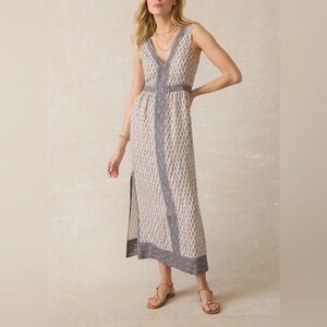 Faherty Macey Linen Dress NWT